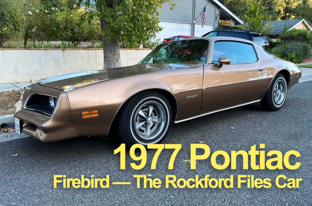 For Sale - 1977 Pontiac Firebird - The Rockford Files Car
